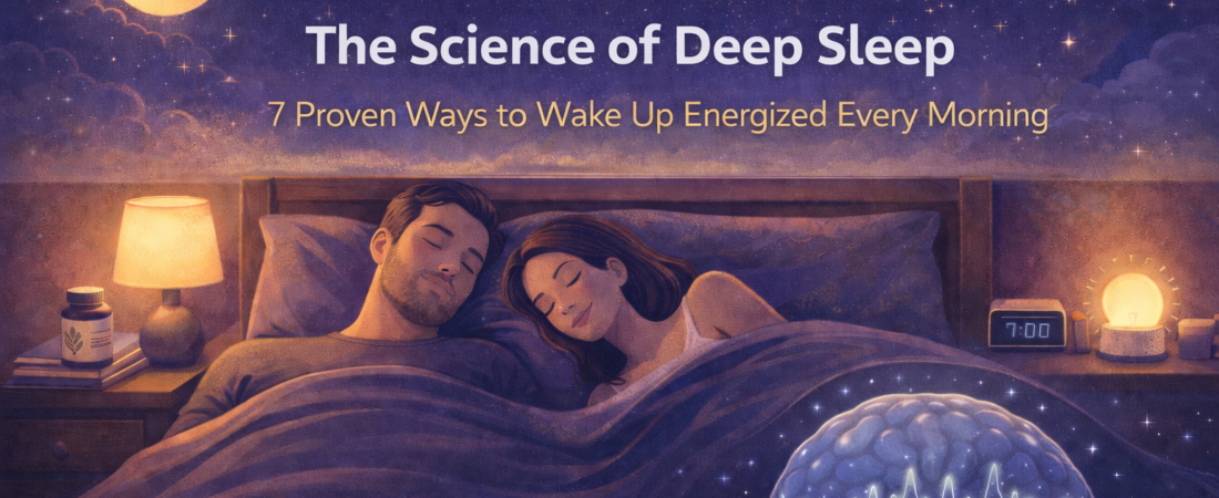 The Science of Deep Sleep: 7 Proven Ways to Wake Up Energized Every Morning