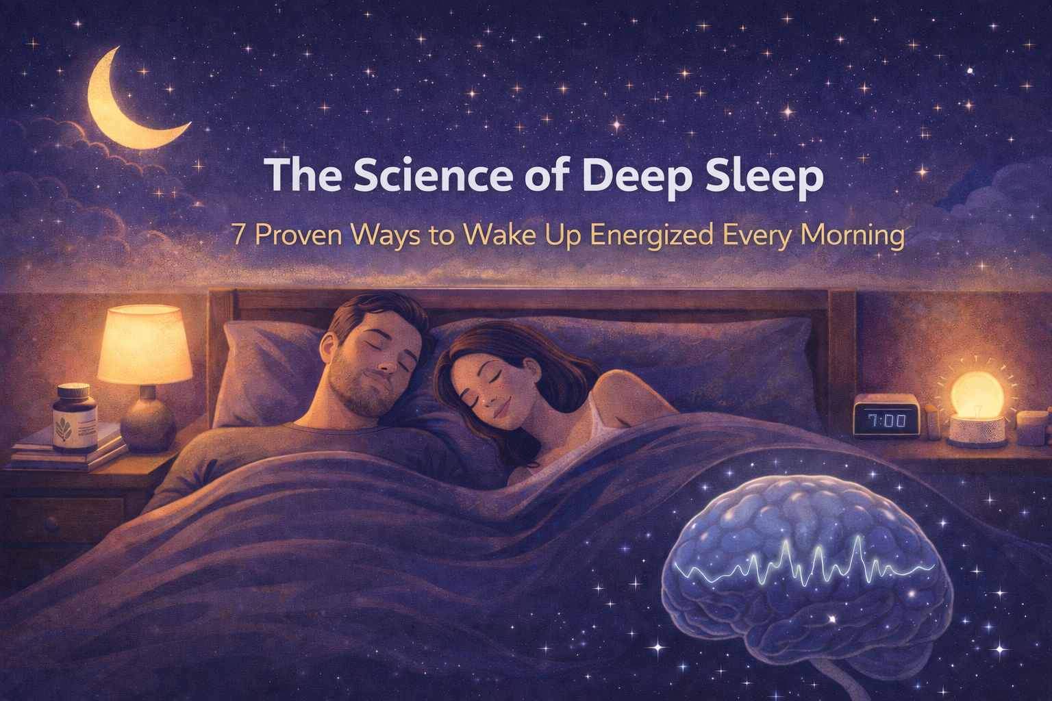 The Science of Deep Sleep: 7 Proven Ways to Wake Up Energized Every Morning