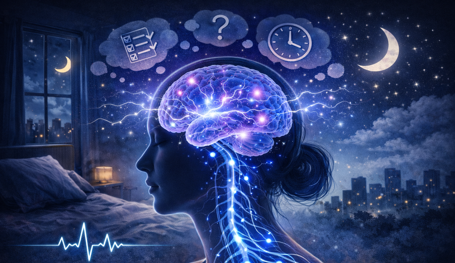 Anxiety-Driven Insomnia: Why Your Brain Won’t Shut Off at Night