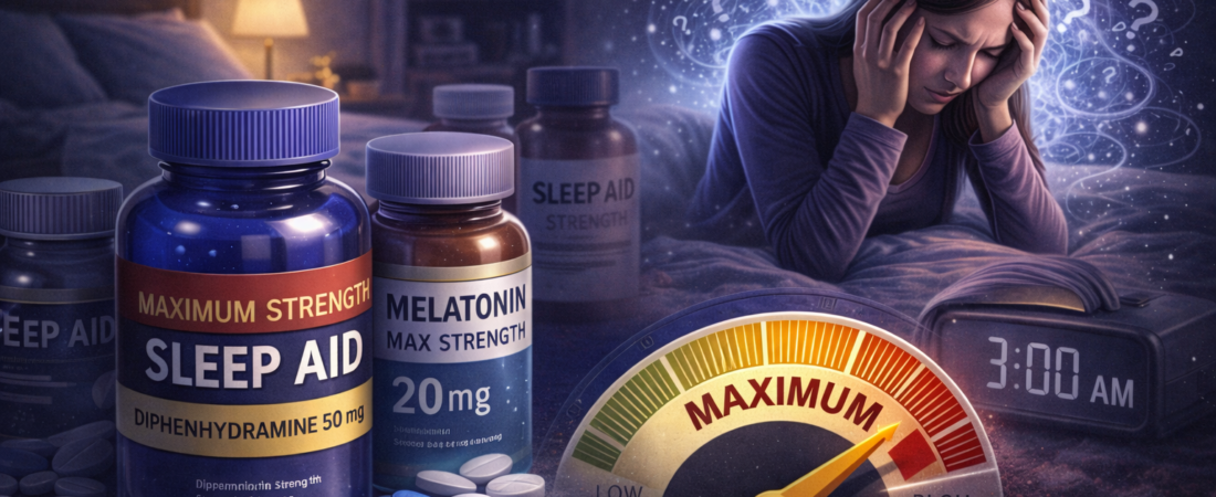 Are “Maximum Strength” Sleep Aids Really More Effective?