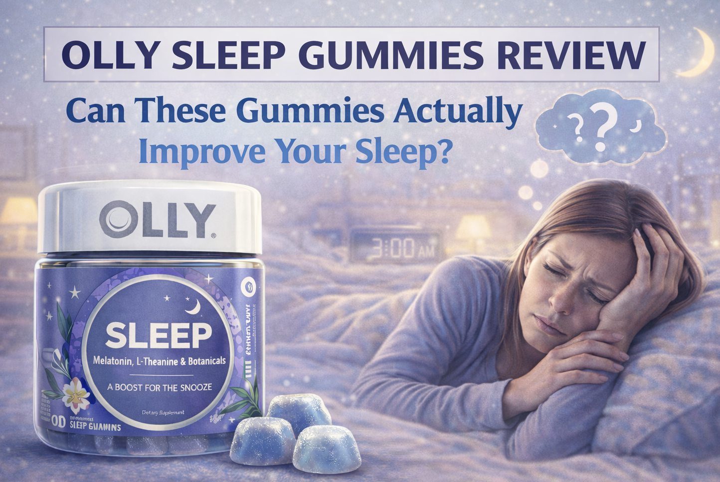 OLLY Sleep Gummies Review: Can These Gummies Actually Improve Your Sleep?