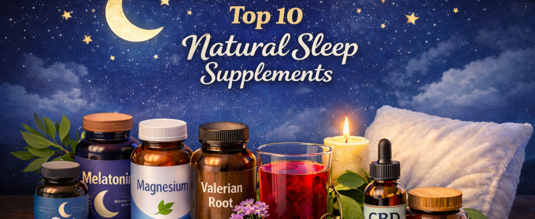 Top 10 Natural Sleep Supplements That Actually Work (Brand Examples Included)