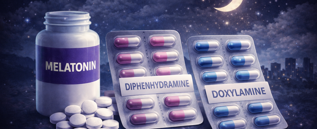 Melatonin vs. Diphenhydramine vs. Doxylamine: Which OTC Sleep Aid Is Strongest?