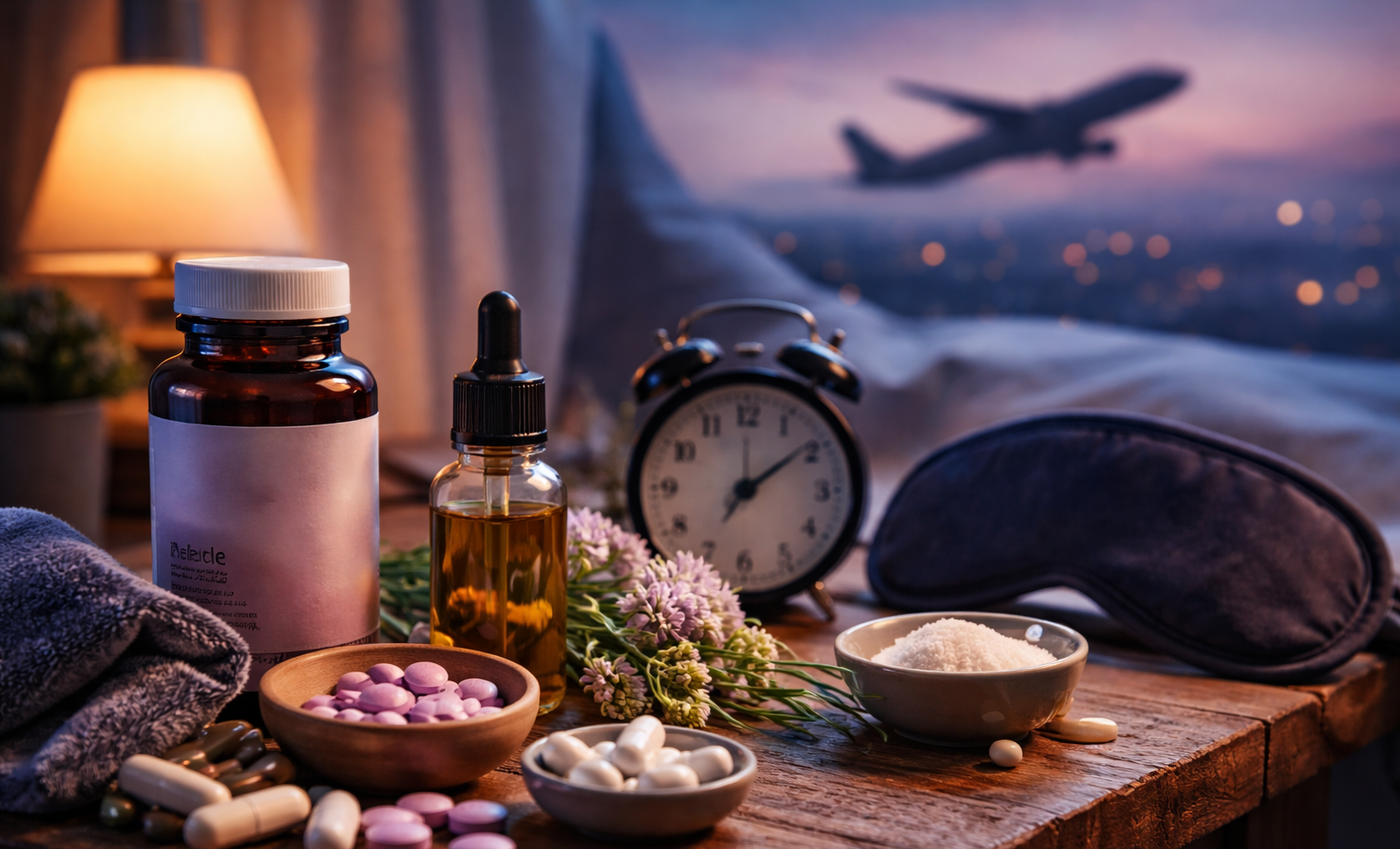 Best Natural Sleep Aids for Shift Workers and Jet Lag