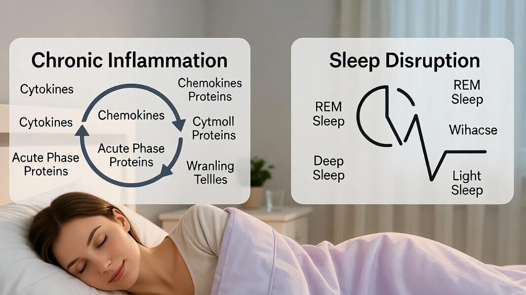 Inflammation and Sleep: Why Chronic Inflammation Blocks Deep Sleep