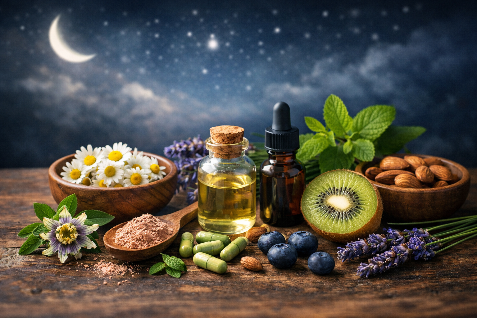 7 Science-Backed Natural Ingredients for Falling Asleep Faster