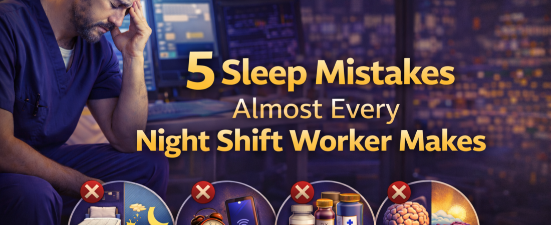 5 Sleep Mistakes Almost Every Night Shift Worker Makes