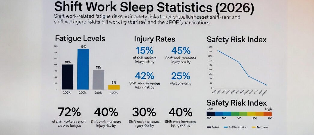 Shift Work Sleep Statistics (2026): Fatigue, Injury & Safety Risk Data