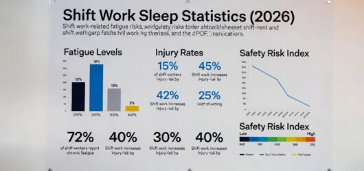 Shift Work Sleep Statistics (2026): Fatigue, Injury & Safety Risk Data