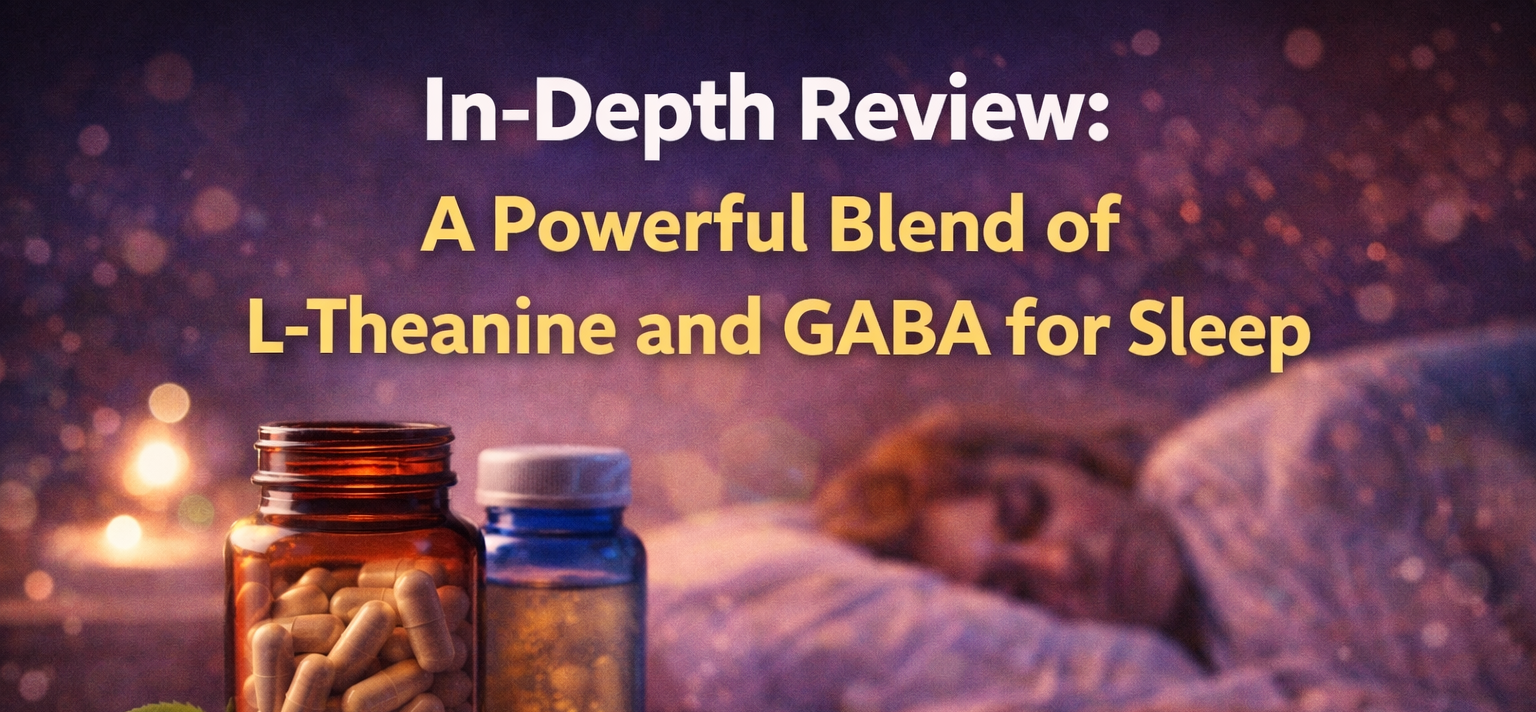 In-Depth Review: A Powerful Combination of L-Theanine and GABA for Sleep