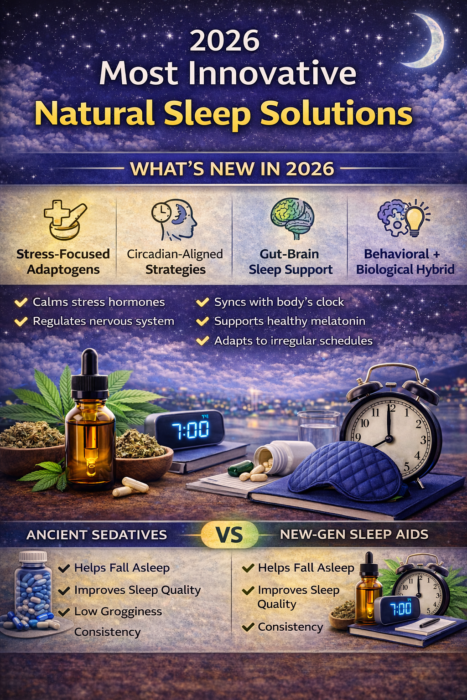 2026 Most Innovative Natural Sleep Solutions.