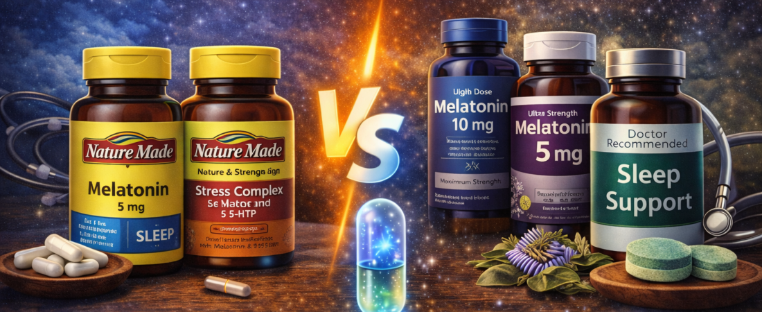 Nature Made vs. Competitors: Which Brand Wins for High-Strength Sleep Support?