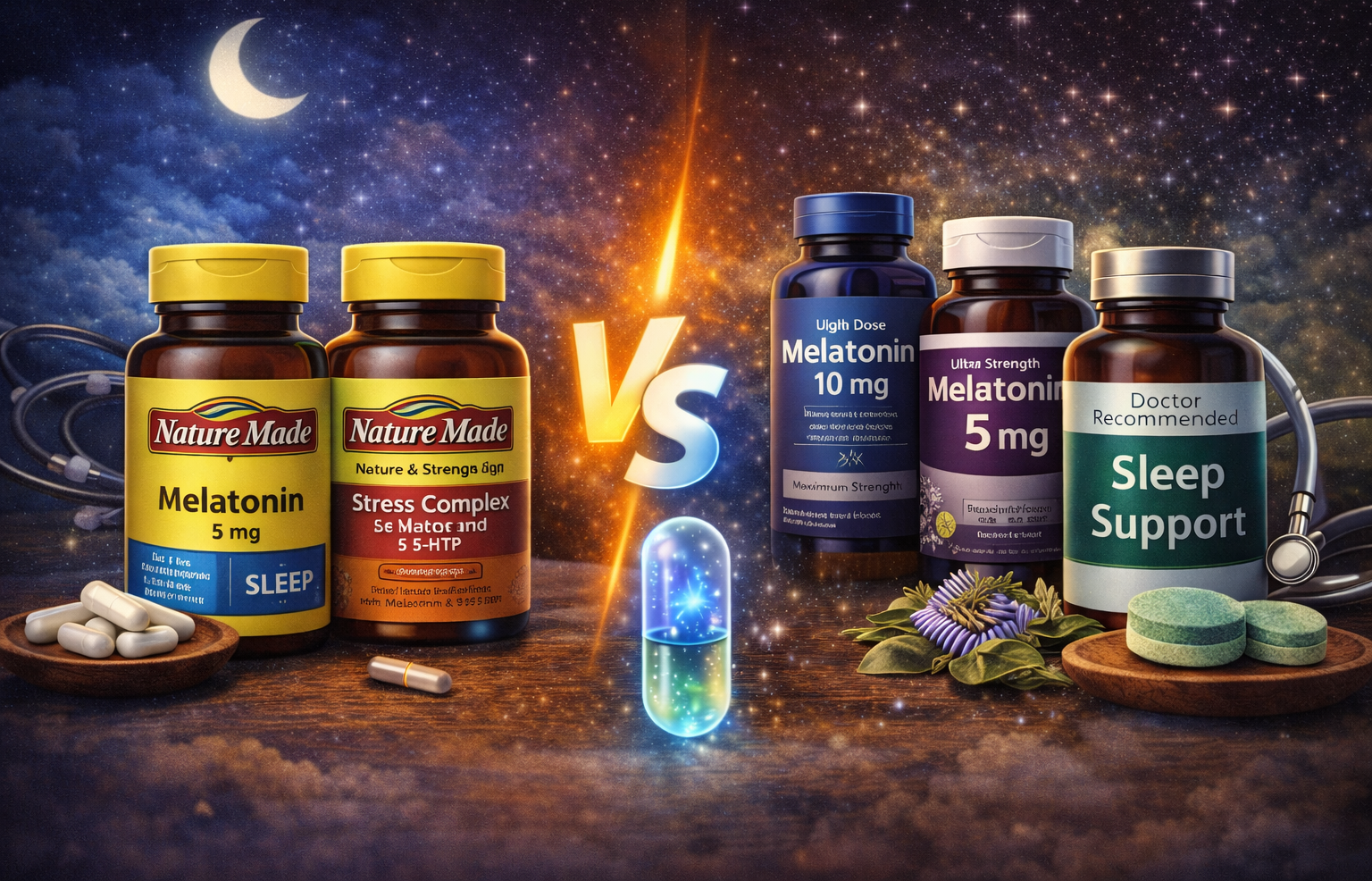 Nature Made vs. Competitors: Which Brand Wins for High-Strength Sleep Support?