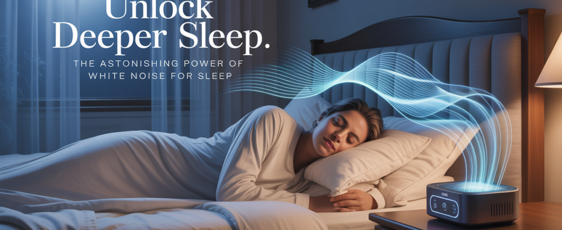 The Astonishing Power of White Noise For Sleep
