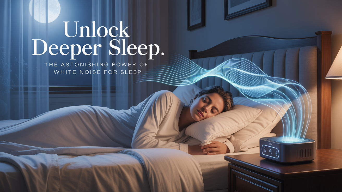 The Astonishing Power of White Noise For Sleep