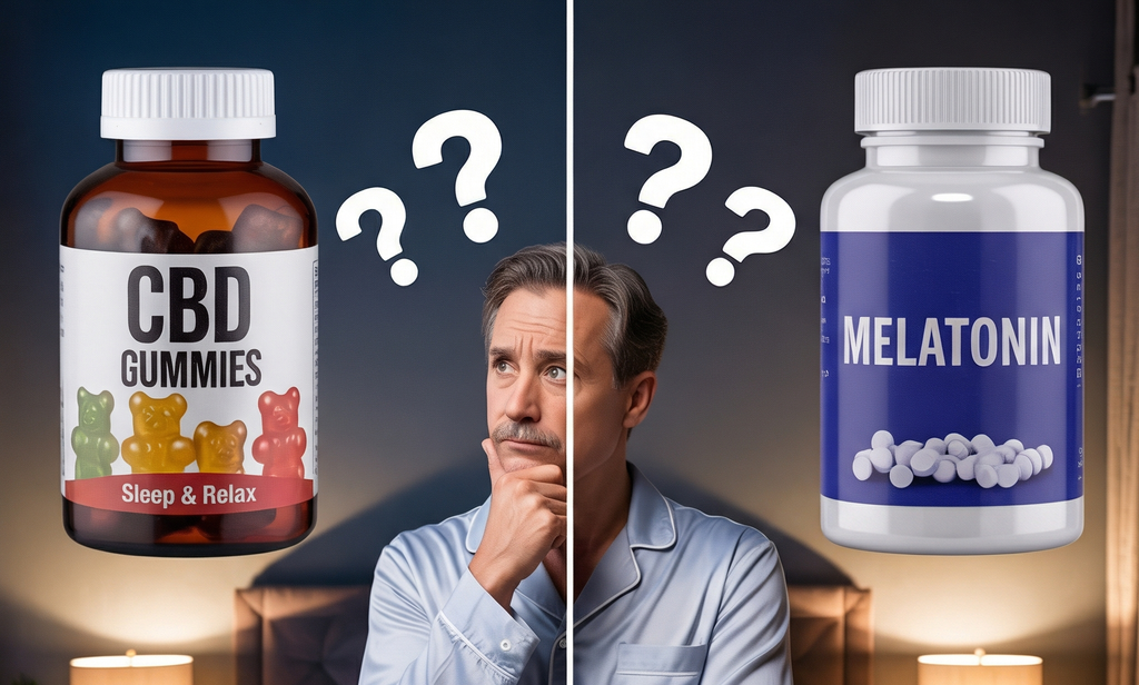 CBD Gummies vs Melatonin: Which Is Better for Sleep?